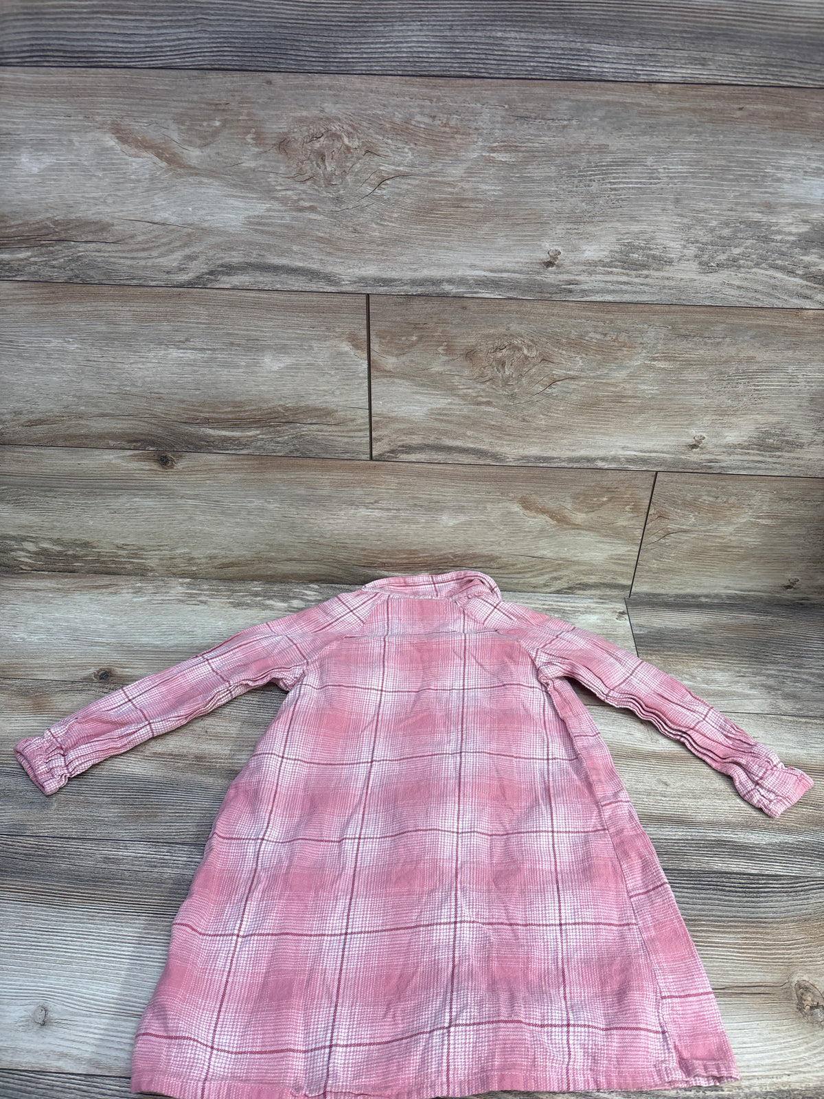 Old Navy Flannel Shirt Dress Pink sz 5T