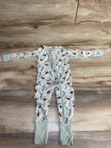 Dream Big Little Santa Dream Romper Mint sz 6-12m