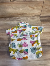 Cat & Jack Button Up Shirt White sz 18m