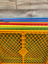 Toddleroo by North States Superyard Colorplay 8-Panel Freestanding Gate