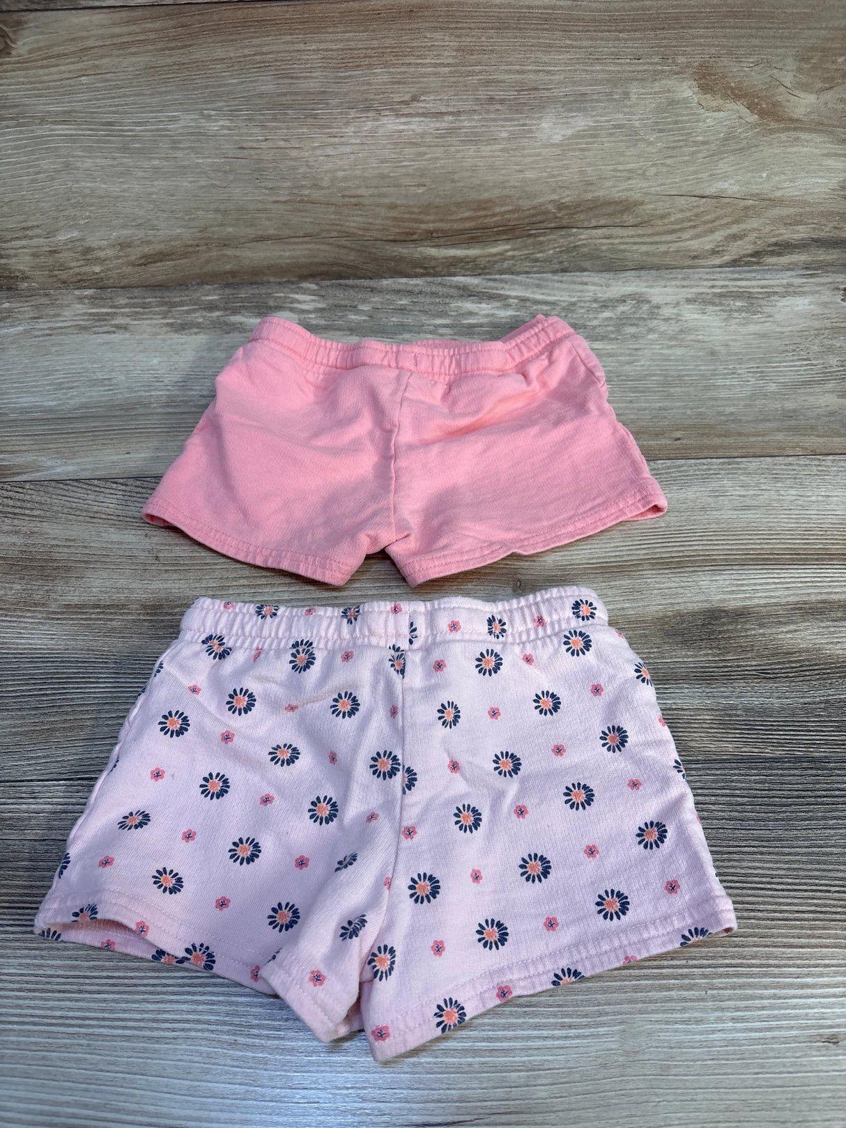 Carter's Drawstring Shorts Pink 2pk sz 18m