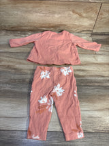 Carter's 2pc Button Top & Bottoms Set Pink sz 6m