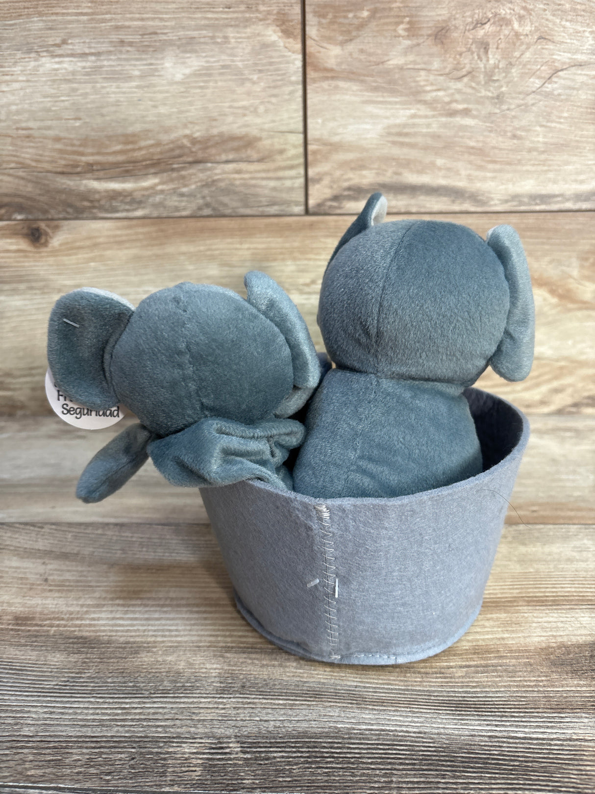 NEW Sammy & Lou 3pc Elephant Gift Set Basket