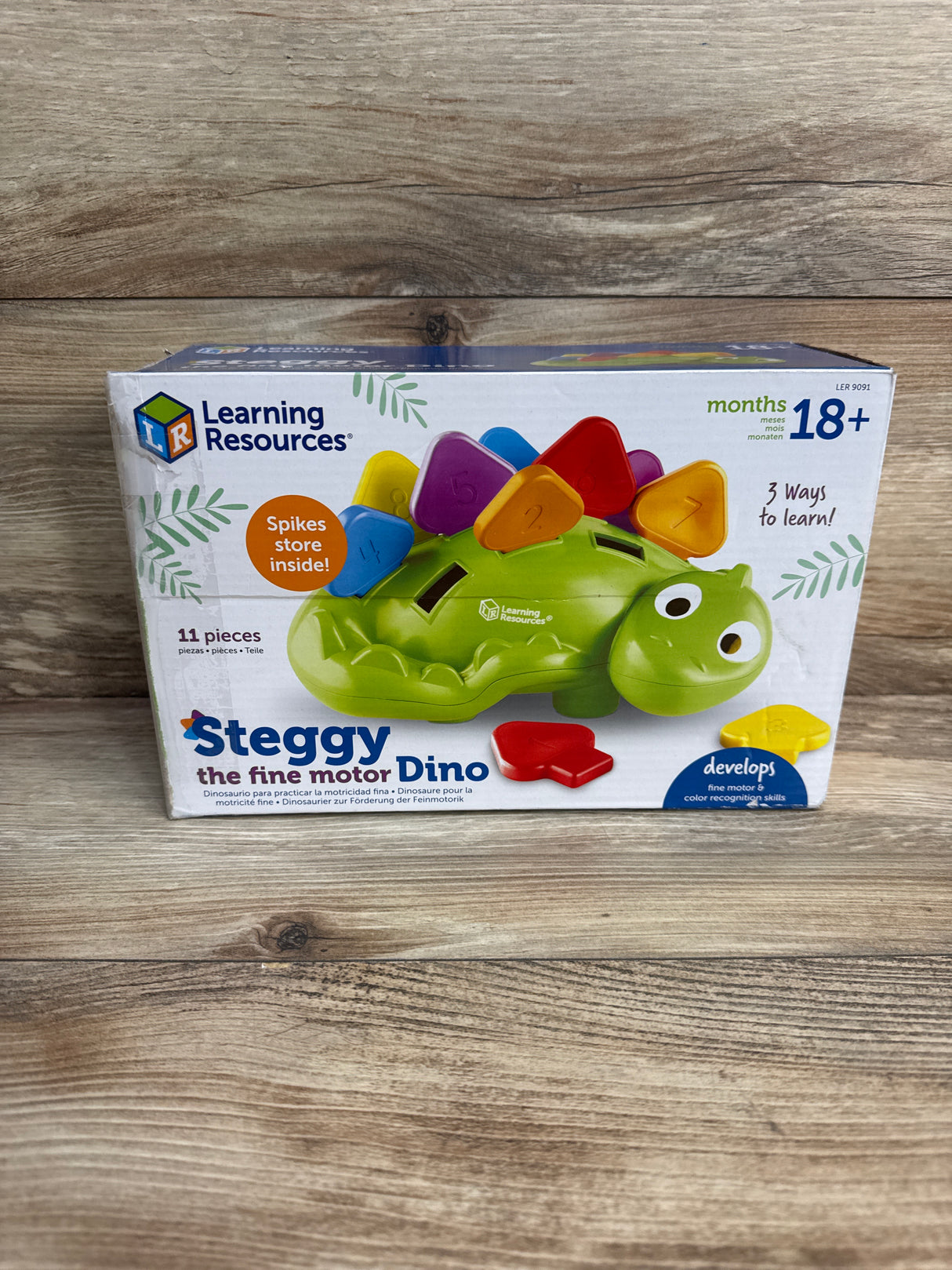 Learning Resources Steggy the Fine Motor Dino