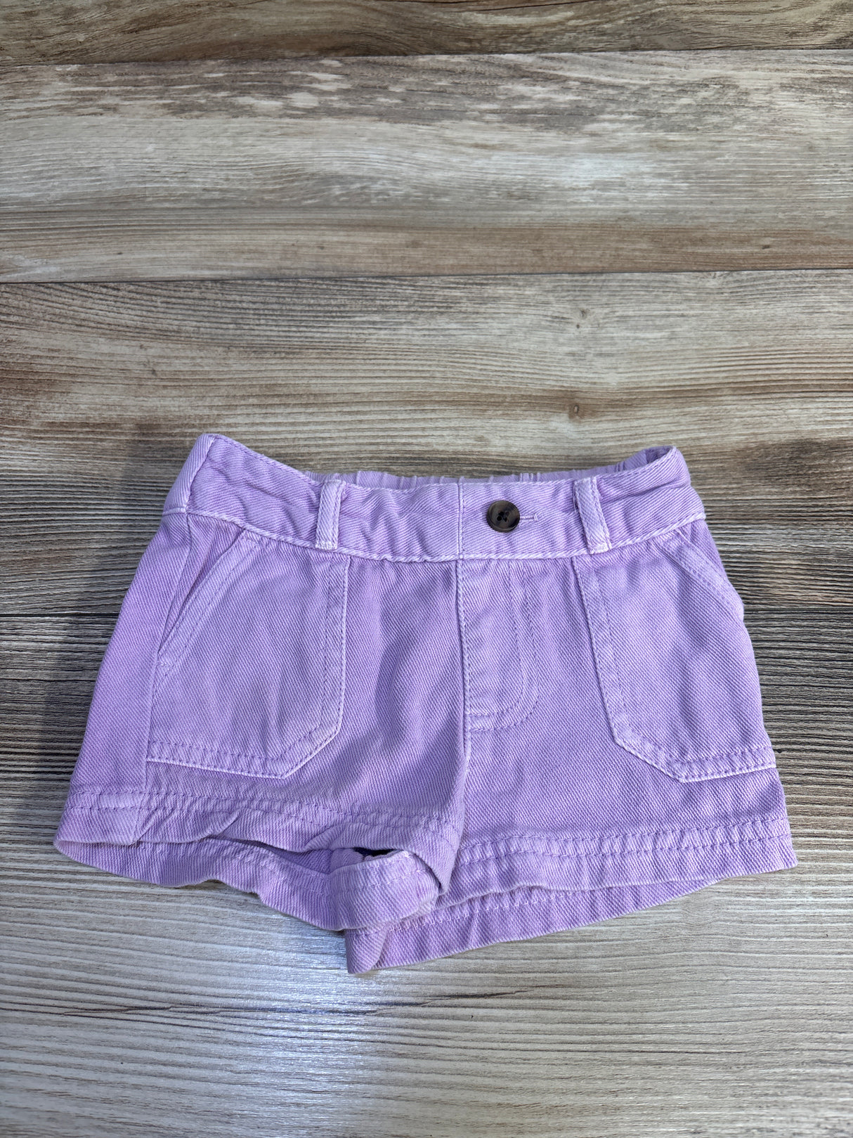 Cat & Jack Rayon Shorts Purple sz 12m