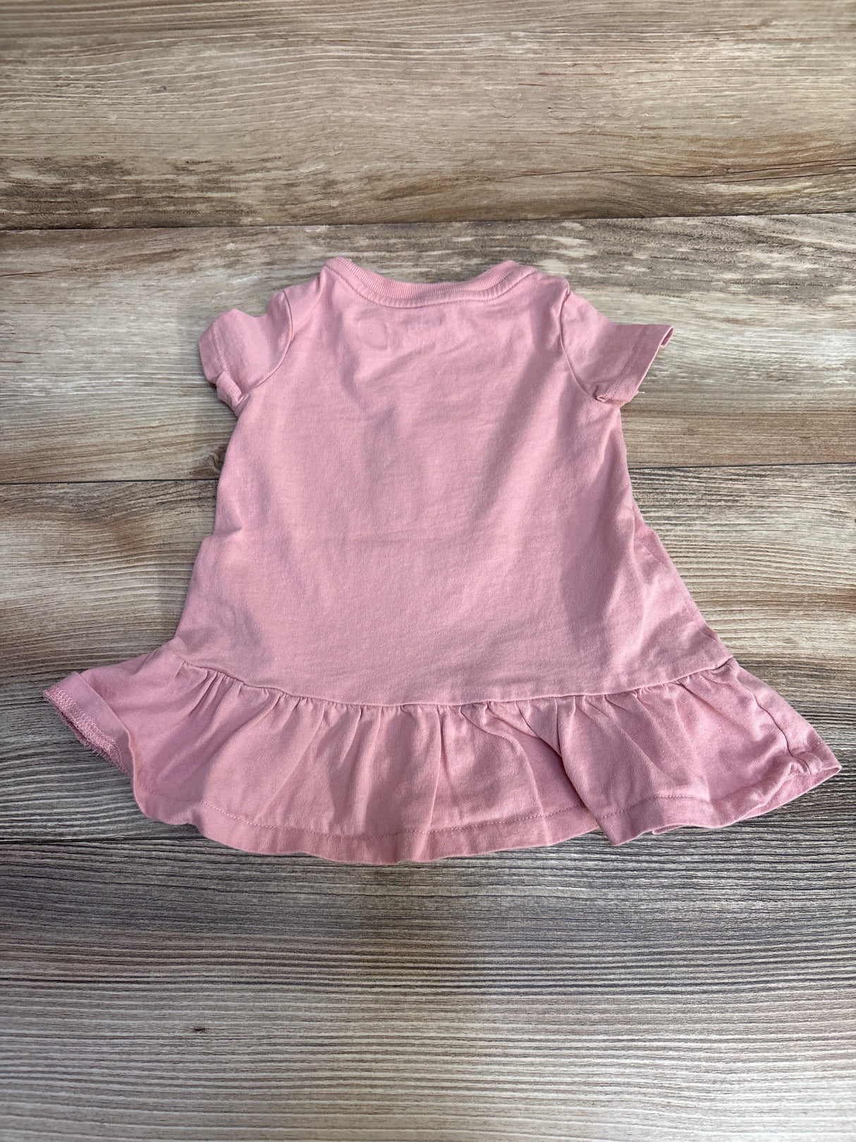 Ralph Lauren Polo Bear Jersey T-Shirt Dress/Tunic Pink sz 3m