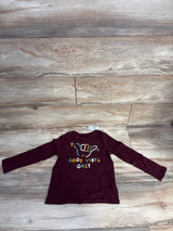 NEW Old Navy 'Good Vibes' Maroon Shirt sz 5T