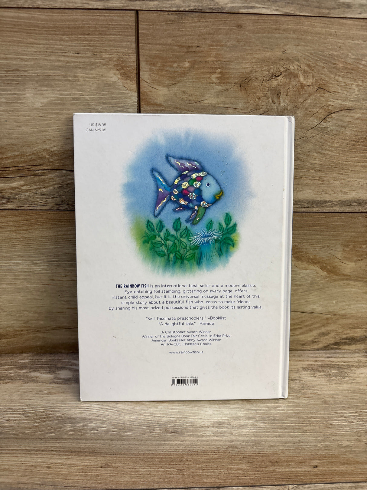 The Rainbow Fish Hardcover Book