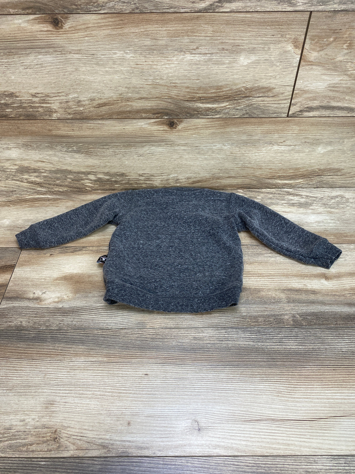 NUNUNU Unisex Crewneck Sweatshirt Grey Be Aware sz 12-18m