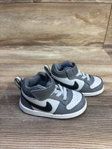 Nike Court Borough Mid TD 'Grey White Blue' Sneakers sz 5c