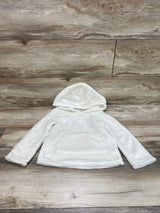 Carter's Fleece Hoodie Cream sz 4T