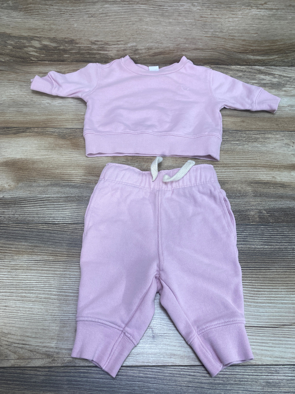 Nordstrom 2pc Sweatshirt & Pants Pink sz 3m