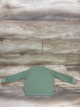 Nike Fleece Half-Zip Sweatshirt Green sz 24m