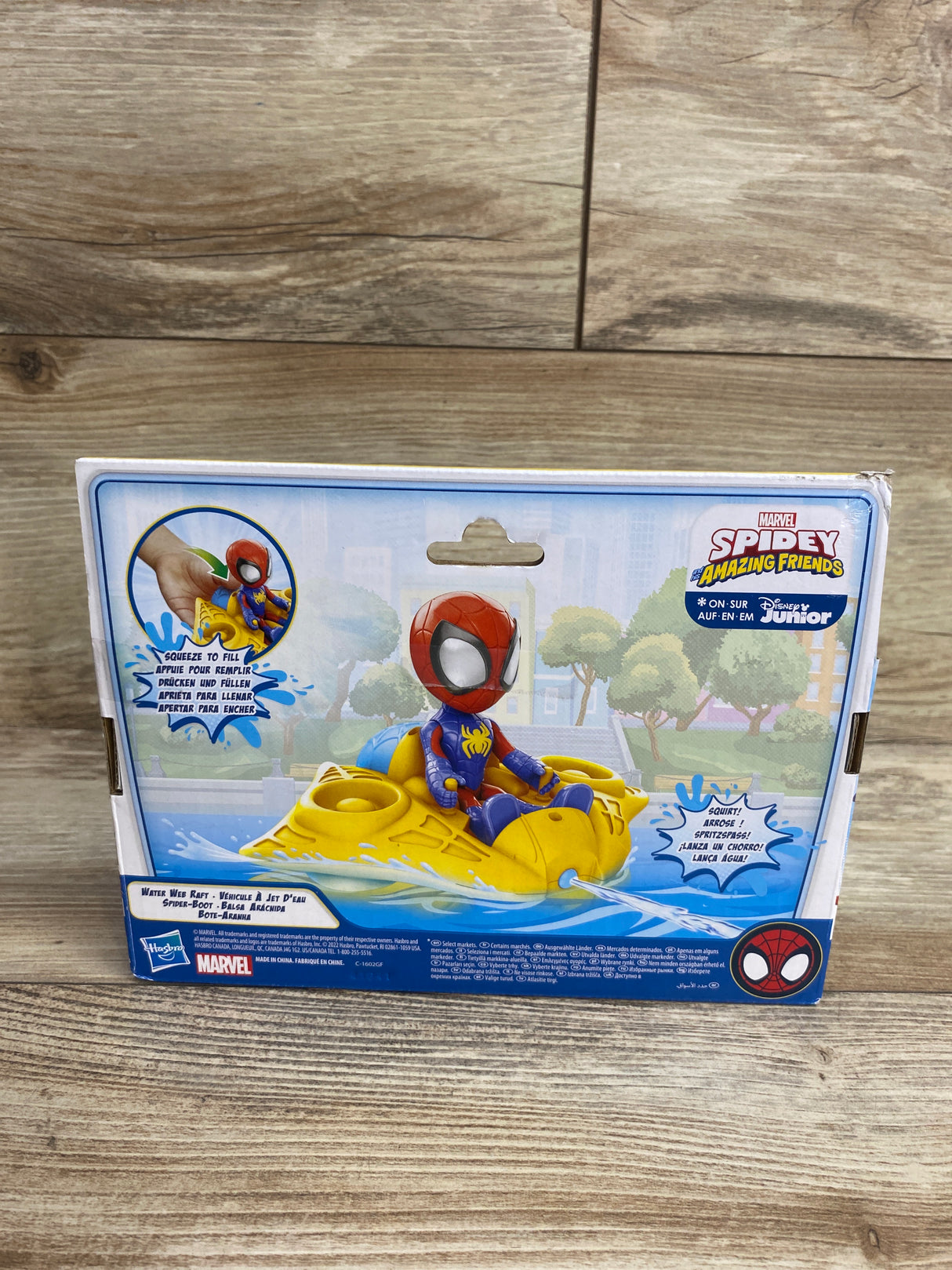 NEW Spidey and his Amazing Friends Water Web Raft