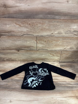 Marvel Black Panther Long-Sleeve Shirt Black sz 4T