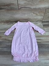 Little Me Polka Dot Sleep Gown Pink sz 0-3m