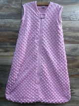 Hudson Baby Minky Dot Sleep Sack Pink sz 12-18m