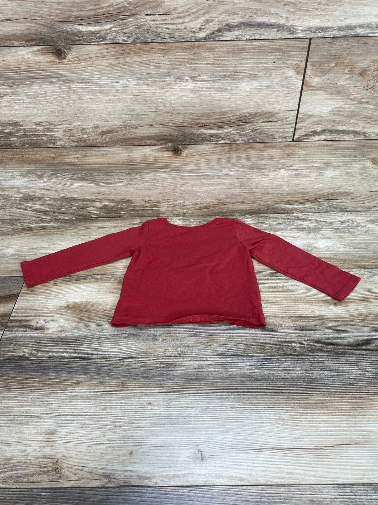 Children's Place Tis The Season Shirt Red sz 18-24m