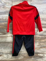 Adidas Tracksuit 2pc Set Red sz 24m