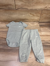 Nike 2pc Bodysuit & Pants Set Sage sz 9m