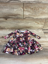 Gigi & Max Bamboo Maya Swing Dress Burgundy sz 12m