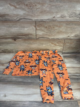 Bluey 2pc Halloween Pajama Set Oragne sz 5T