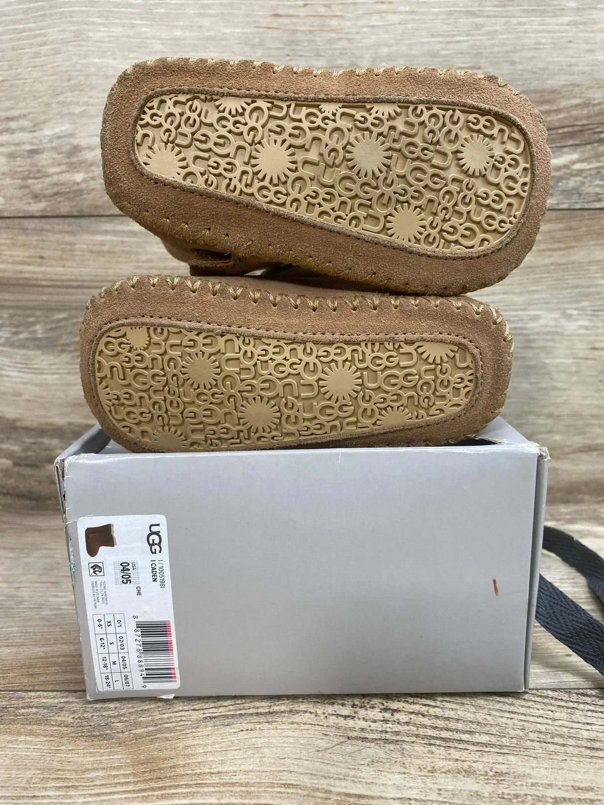 UGG Caden Boot Chestnut Sz 4c/5c - Me n Mommy To Be