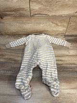 Just One You Striped Sleeper Beige sz 6m