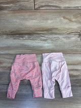 Child Of Mine 2pk Viscose Pants Pink sz Preemie