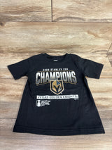 NHL 2023 Stanley Cup Champions Shirt Black sz 3T