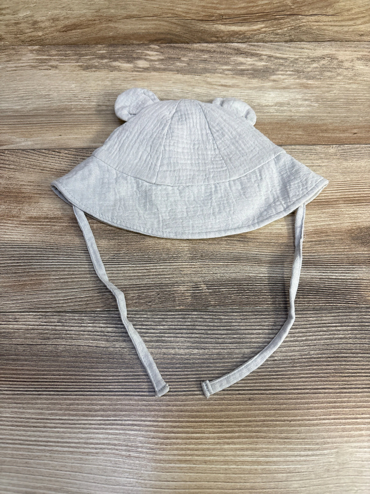 Muslin Sunhat with Bear Ears - Me n Mommy To Be