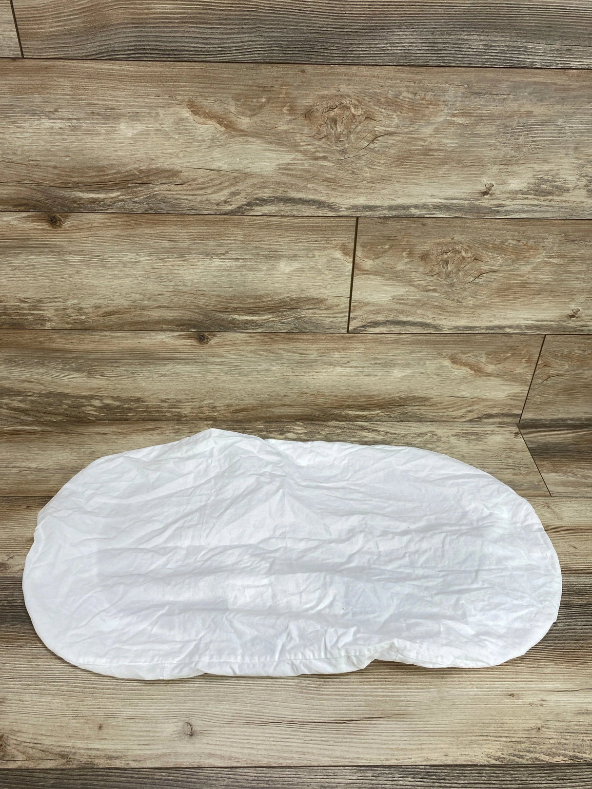 Cloud Island Bassinet Sheet White