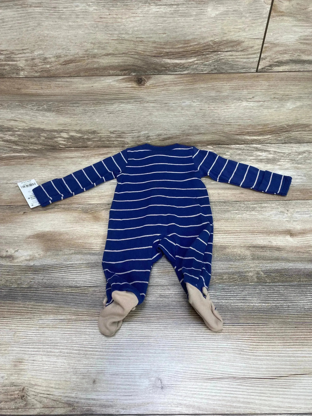 NEW Carter's 2-Way Zip Blue Squirrel Sleeper sz Newborn