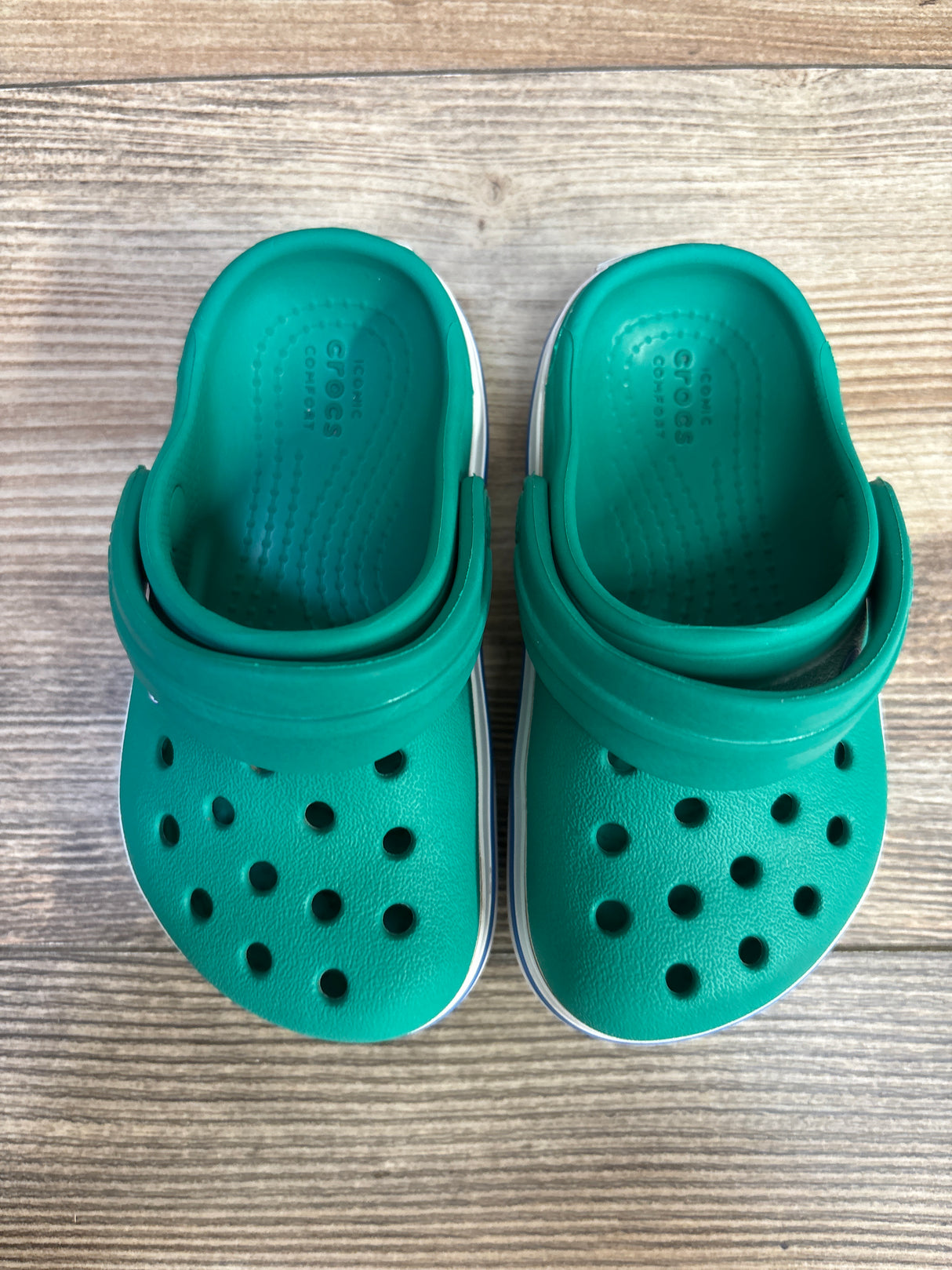 Crocs Crocband Clog Green sz 6c