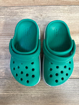 Crocs Crocband Clog Green sz 6c