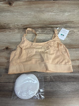 NEW Momcozy Hands Free Pumping Bra Beige sz Small
