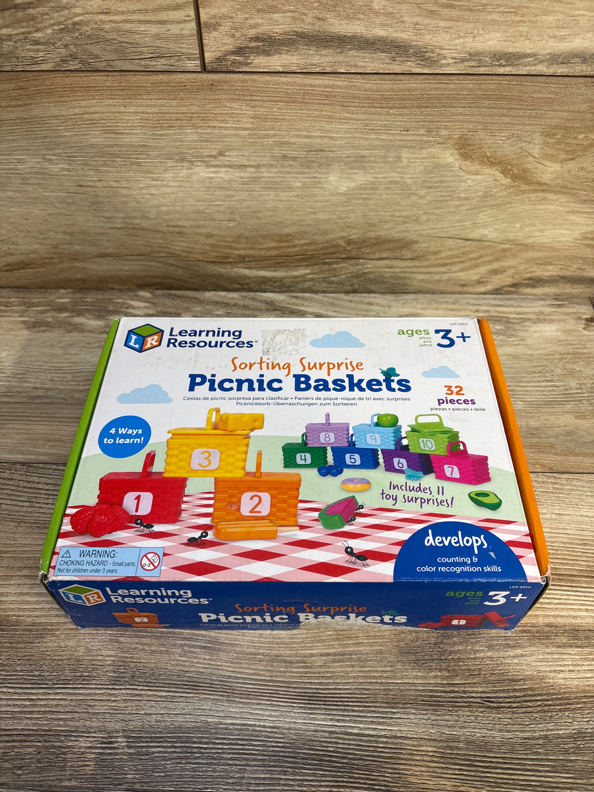 Learning Resources Sorting Surprise Picnic Baskets