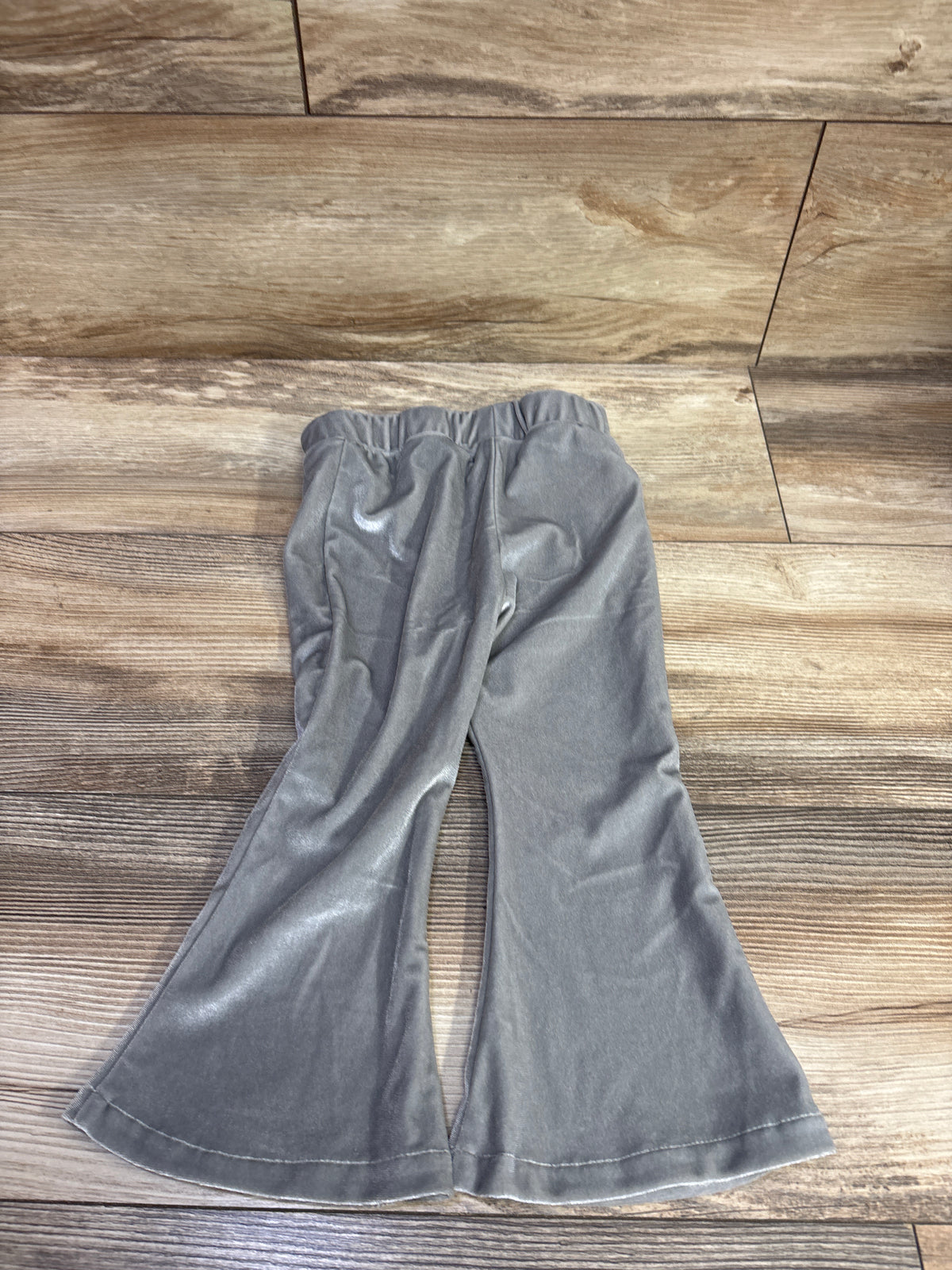 Jessica Simpson Flared Velvet Pants Grey sz 24m