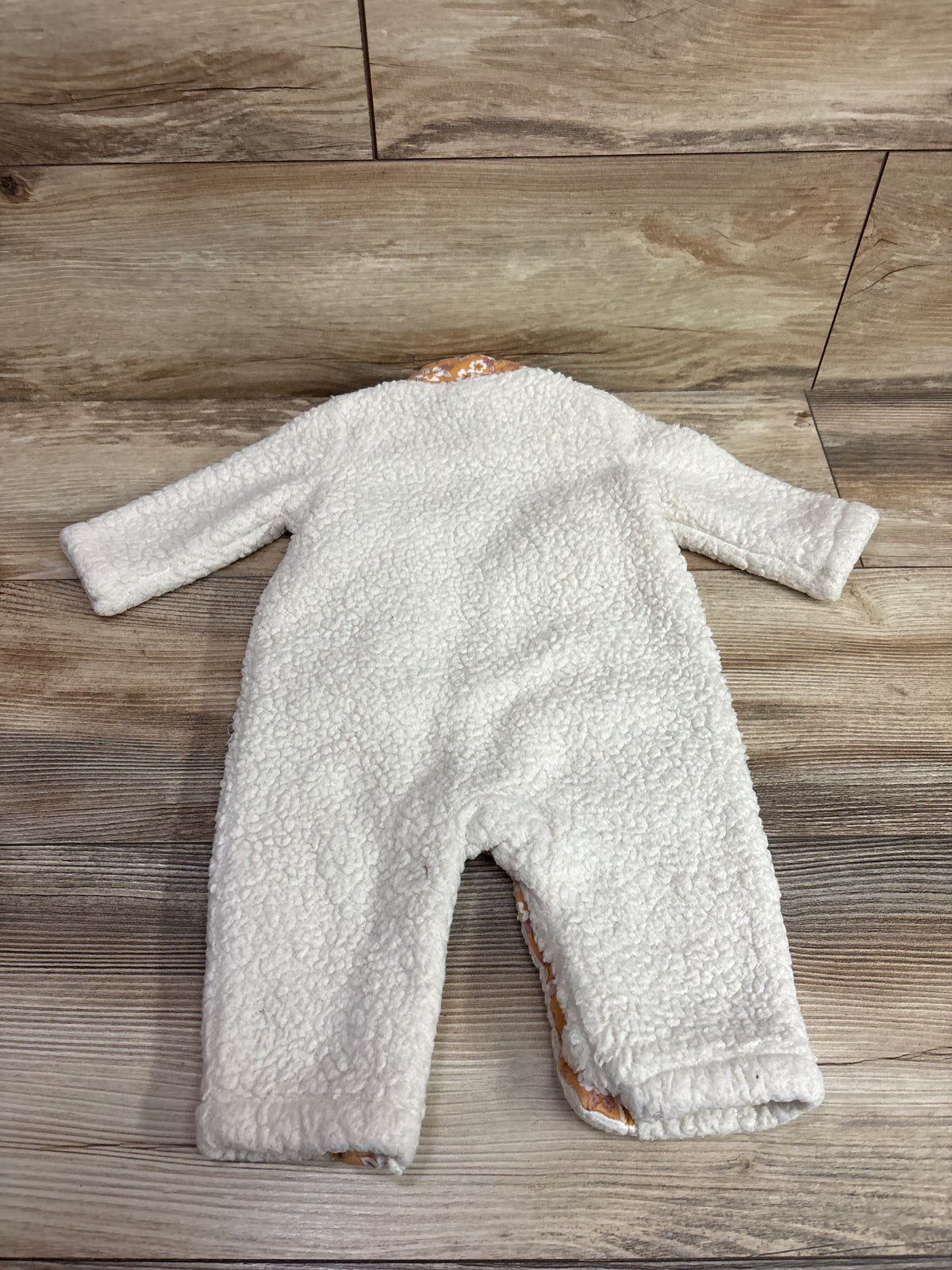 Nicole Miller Sherpa Coverall White sz 6/9m