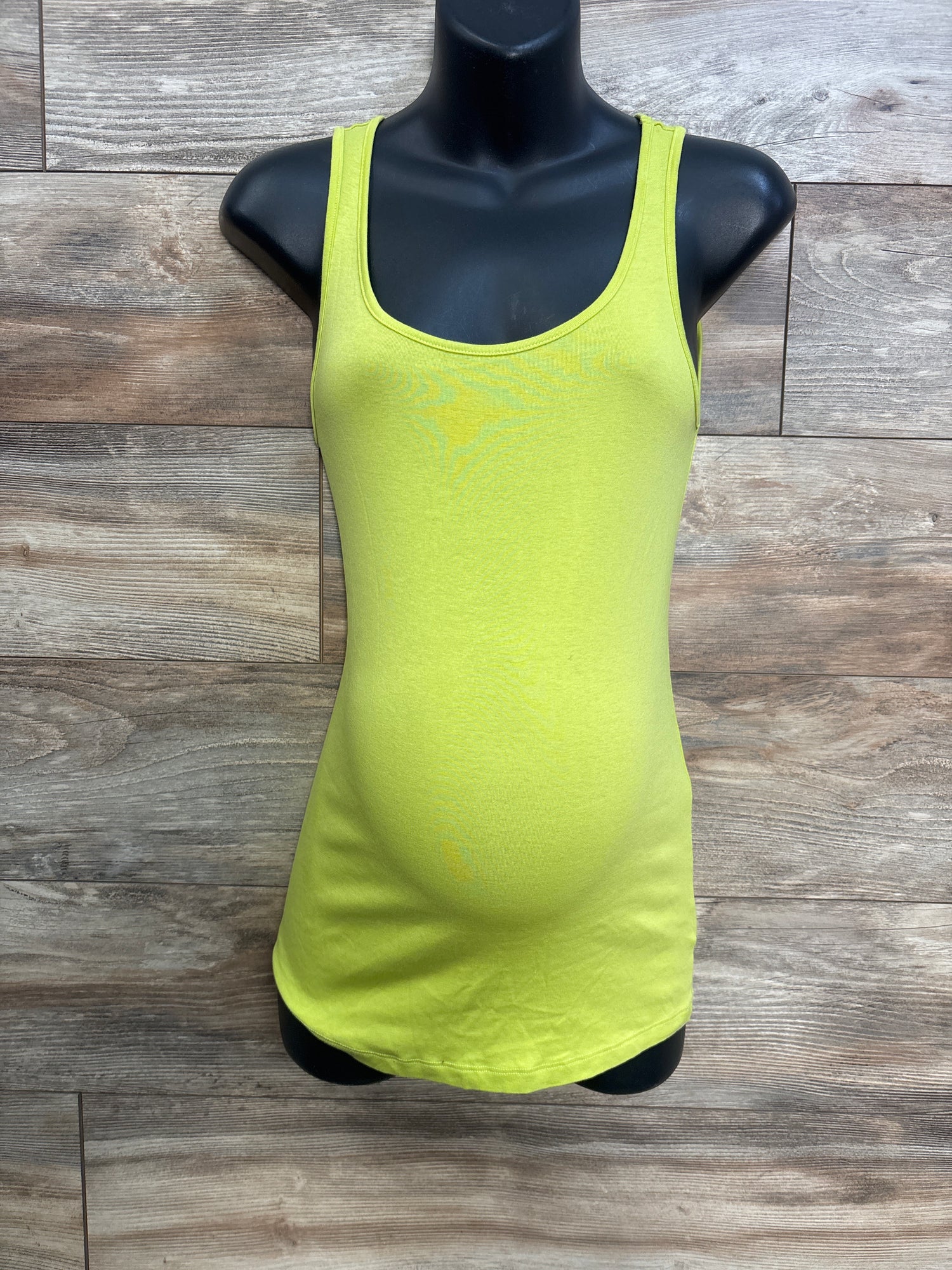 Isabel Maternity Tank Top Lime sz Medium