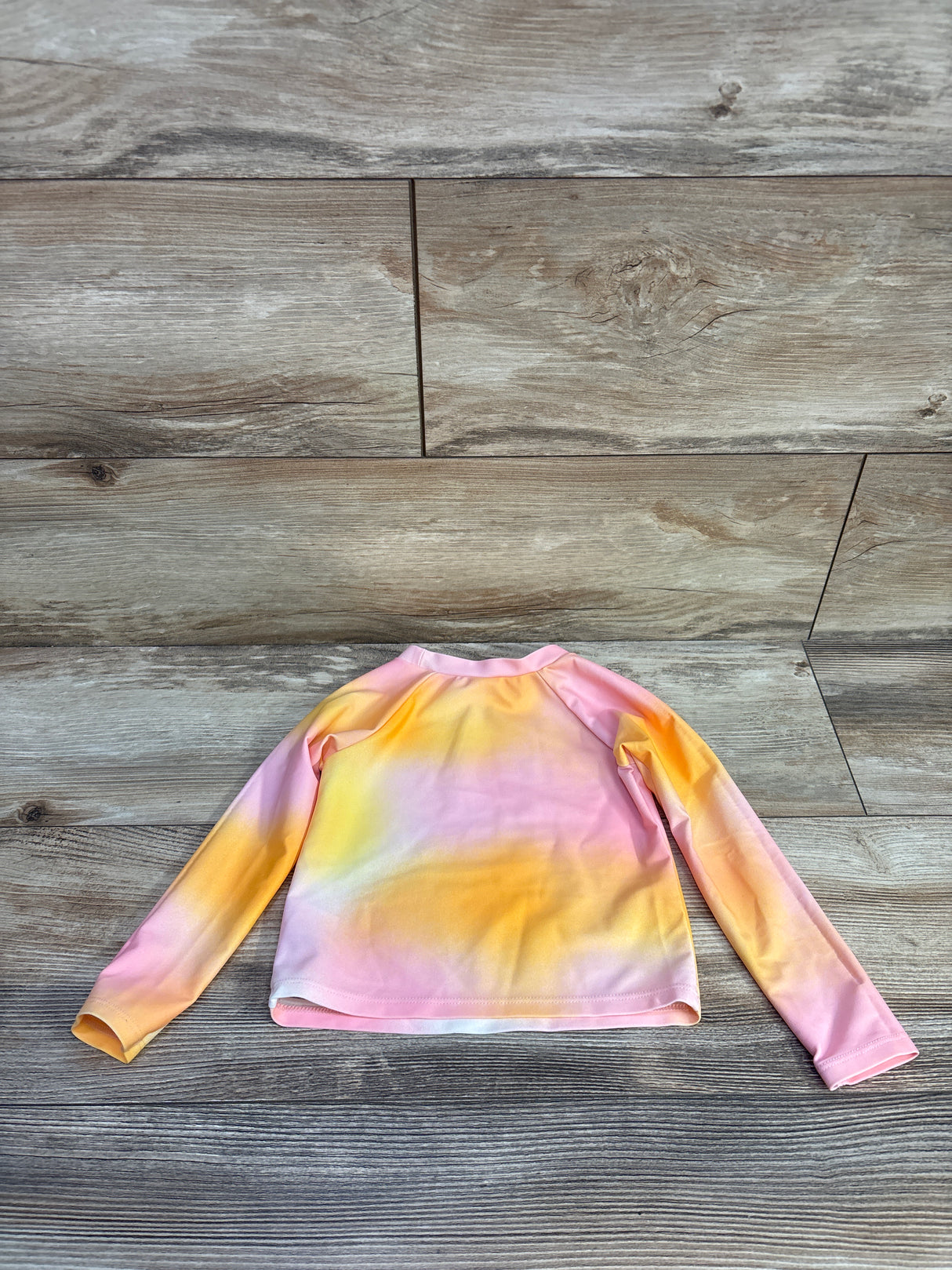 Old Navy Long Sleeve Rash Guard Shirt Pink sz 2T