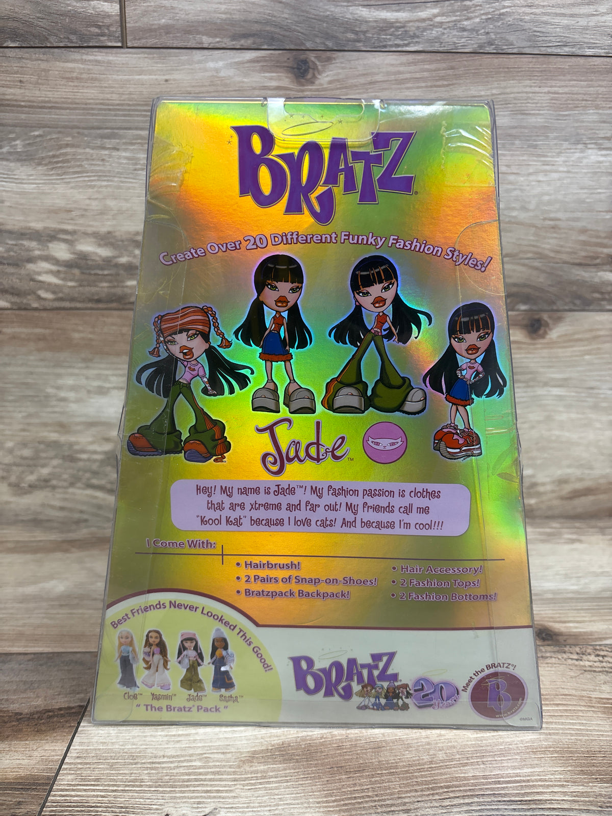 NEW Bratz 20 Yearz Special Anniversary Edition Original Fashion Doll Jade with Accessories
