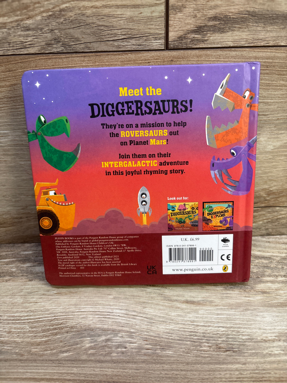 Diggersaurs: Mission to Mars Board Book