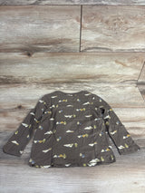 NEW Old Navy Mountain Print Brown Shirt sz 2T