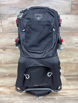 Osprey Poco Plus Child Carrier Hiking Backpack with Poco Carry Case - Black