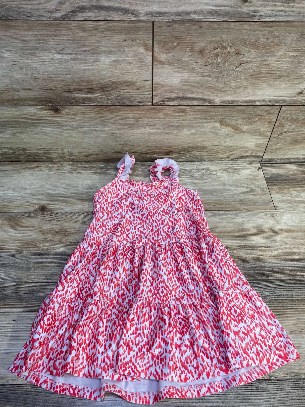 Tommy Bahama Sleeveless Tiered Dress Red sz 3T
