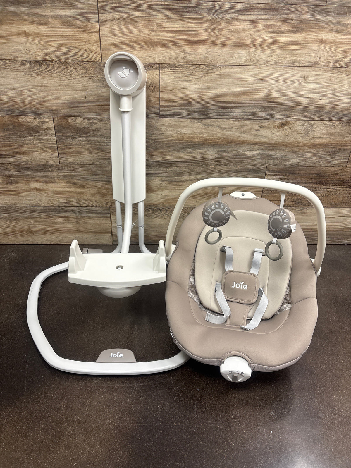 Joie Miso 2-in-1 Swing & Rocker in Walnut