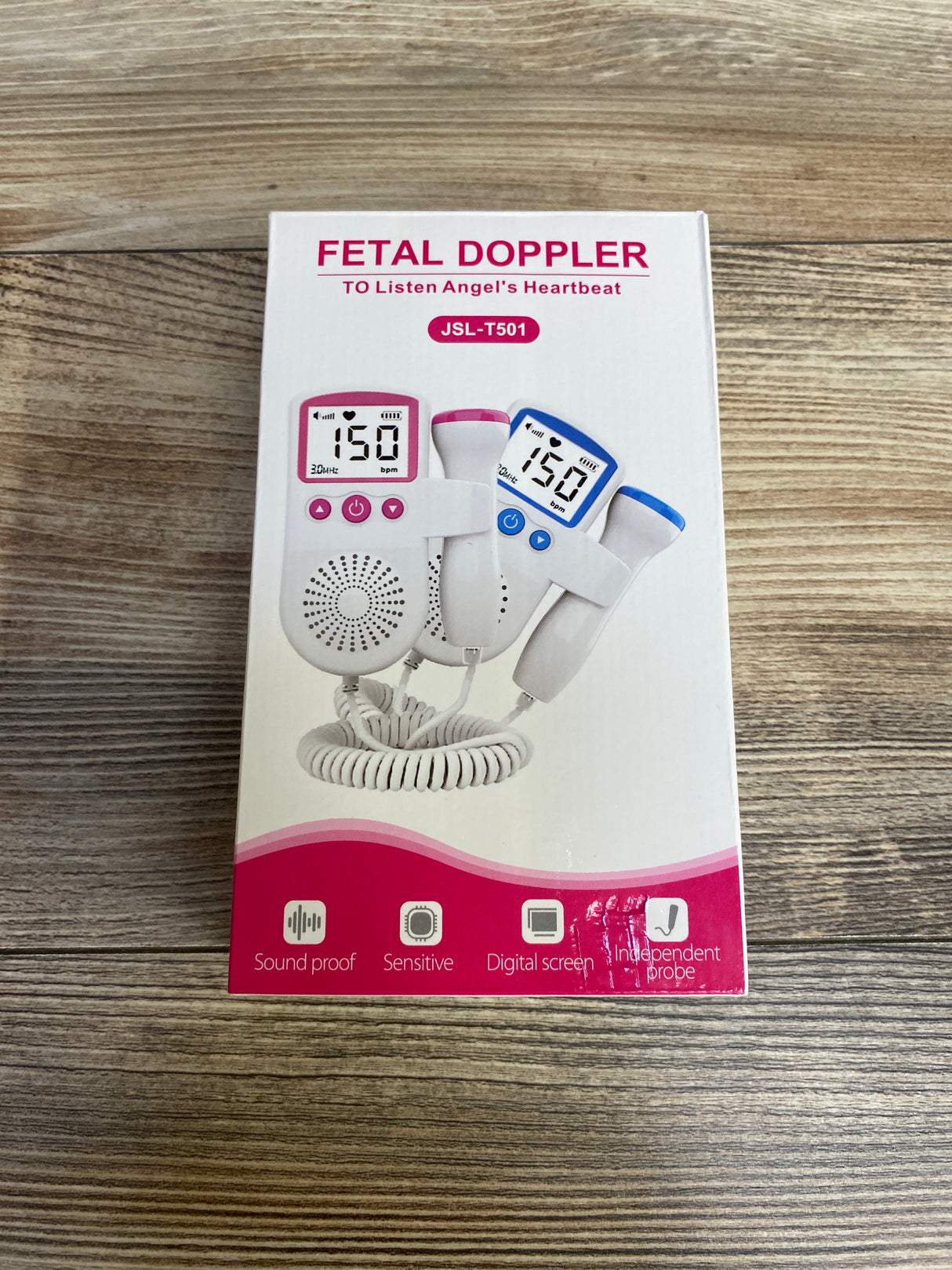 JStonwell Fetal Doppler, Blue