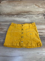 DKNY Corduroy Skirt Yellow sz 4T