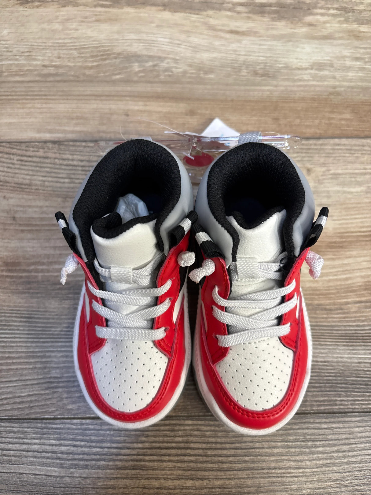 NEW Carter's Bryer High Top Sneakers Red sz 5c